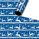 blue christmas wrapping paper